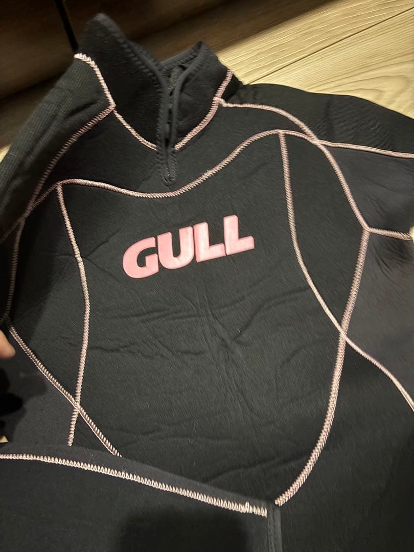 GULL フルスーツ ブラック 膝パッド付き　Ms