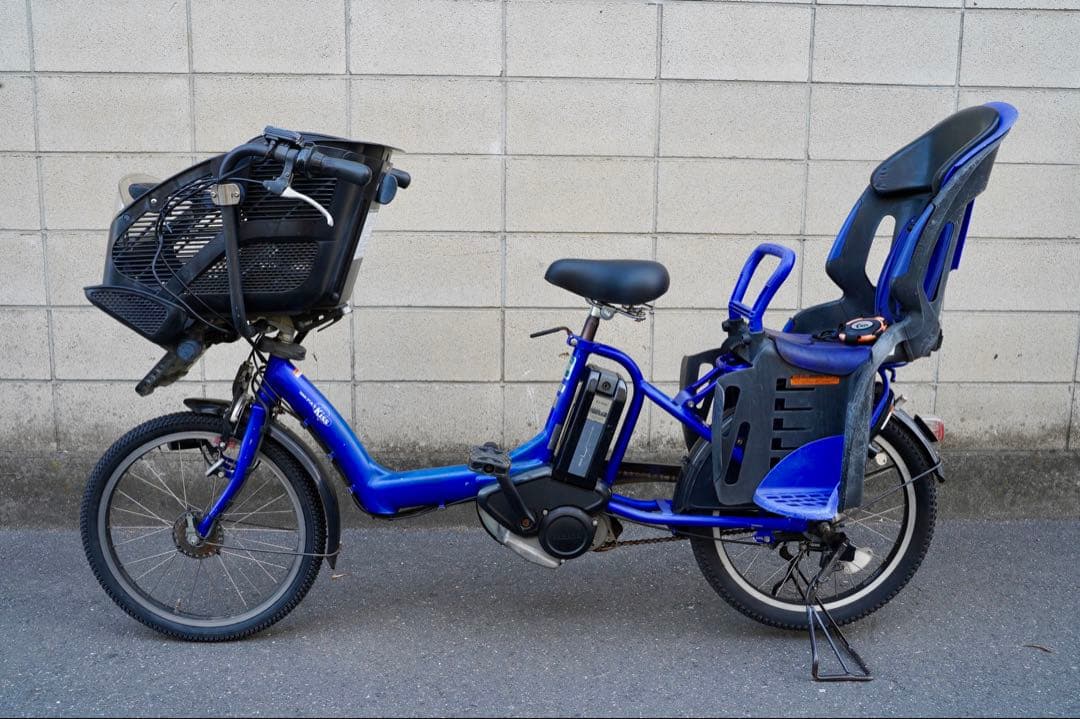 電動自転車 ヤマハ 20インチ 子供乗せ アシスト 中古 050101