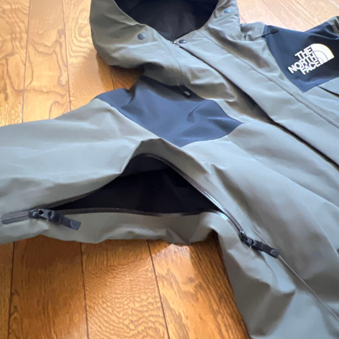 THE NORTH FACE スノーボードジャケット オリーブグリーン　値下げ