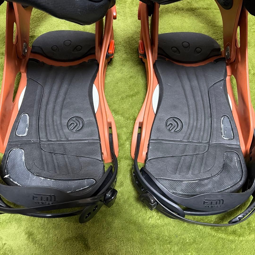 【美品】FLUX ds m 2014-15 スノーボードビンディング