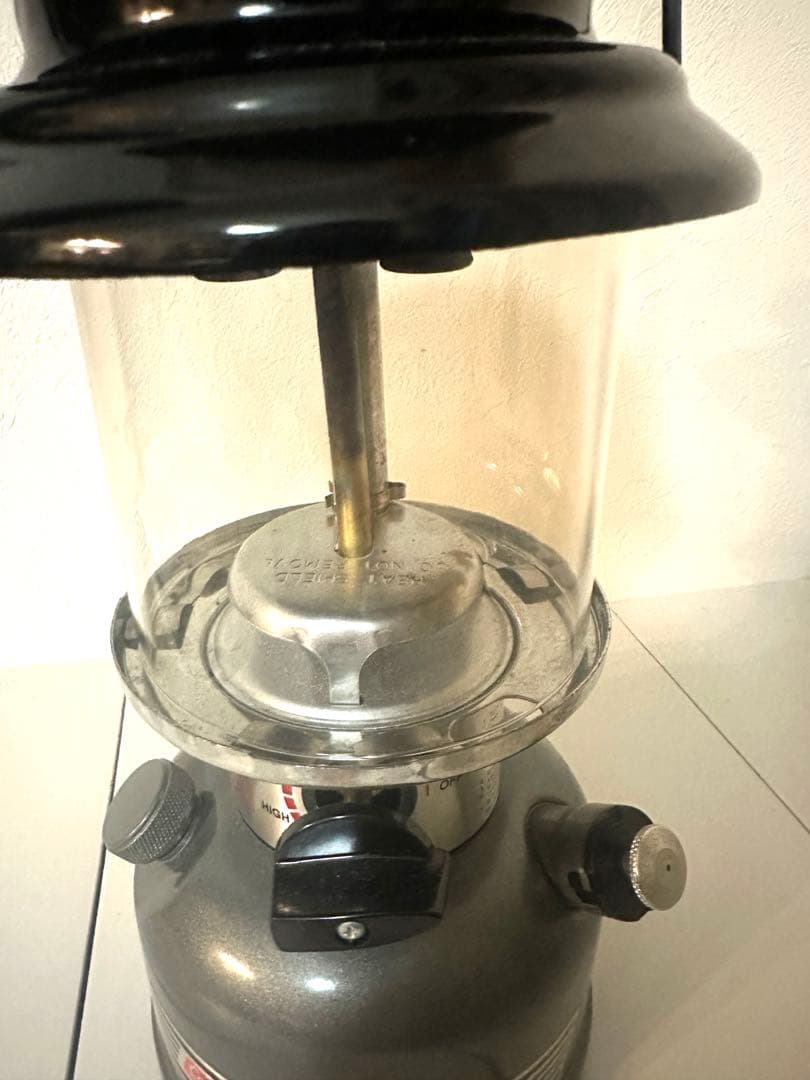 【完品・美品】Coleman Dual Fuelランタン1993年説明書備品付き