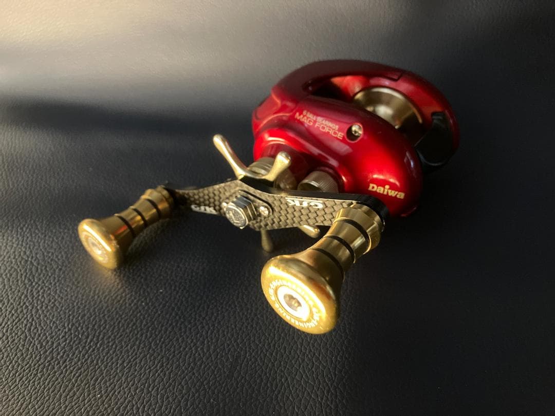 Daiwa ベイトリール Lasheed 150L SF 早技 カスタムハンドル
