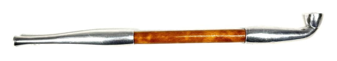 純銀製 野島光次 煙管 キセル 銘有り 喫煙具 燕市文化財指定 WWST101