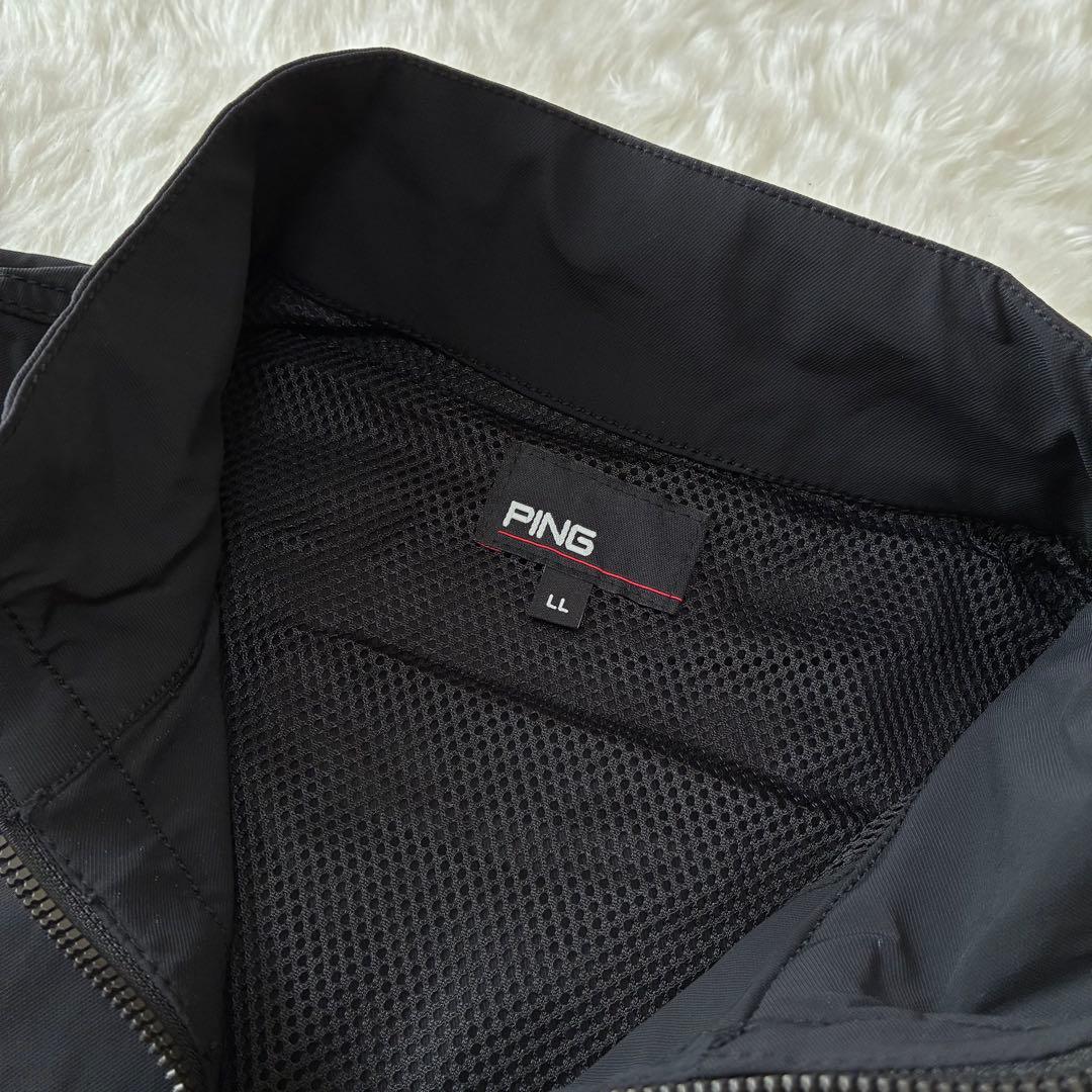 美品・XL✨PING MA-1タイプ　ゴルフブルゾン　ジャケット　内側メッシュ
