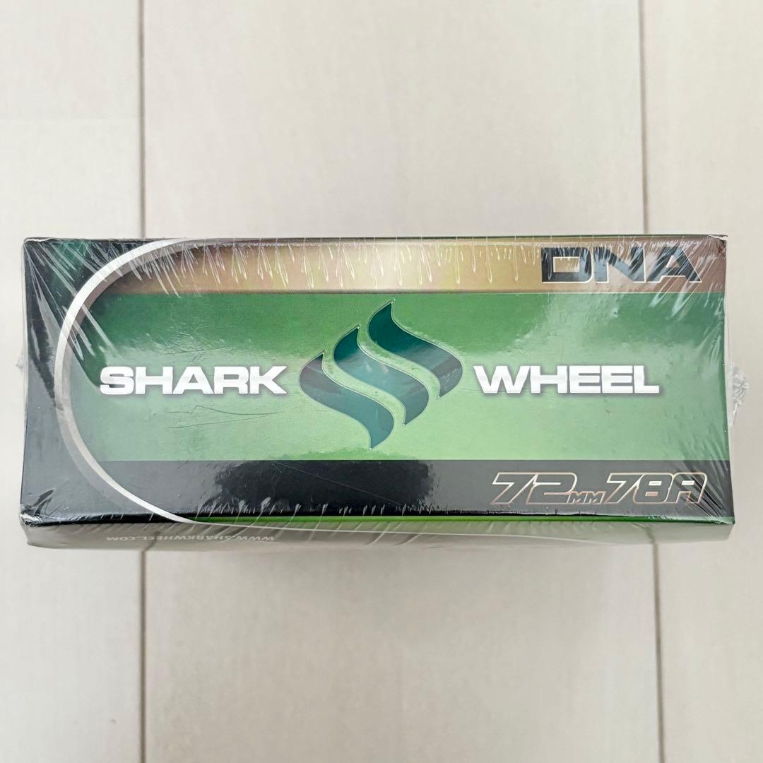 024☆新品 未開封☆ シャークウィール 72mm 78a クリア グリーン