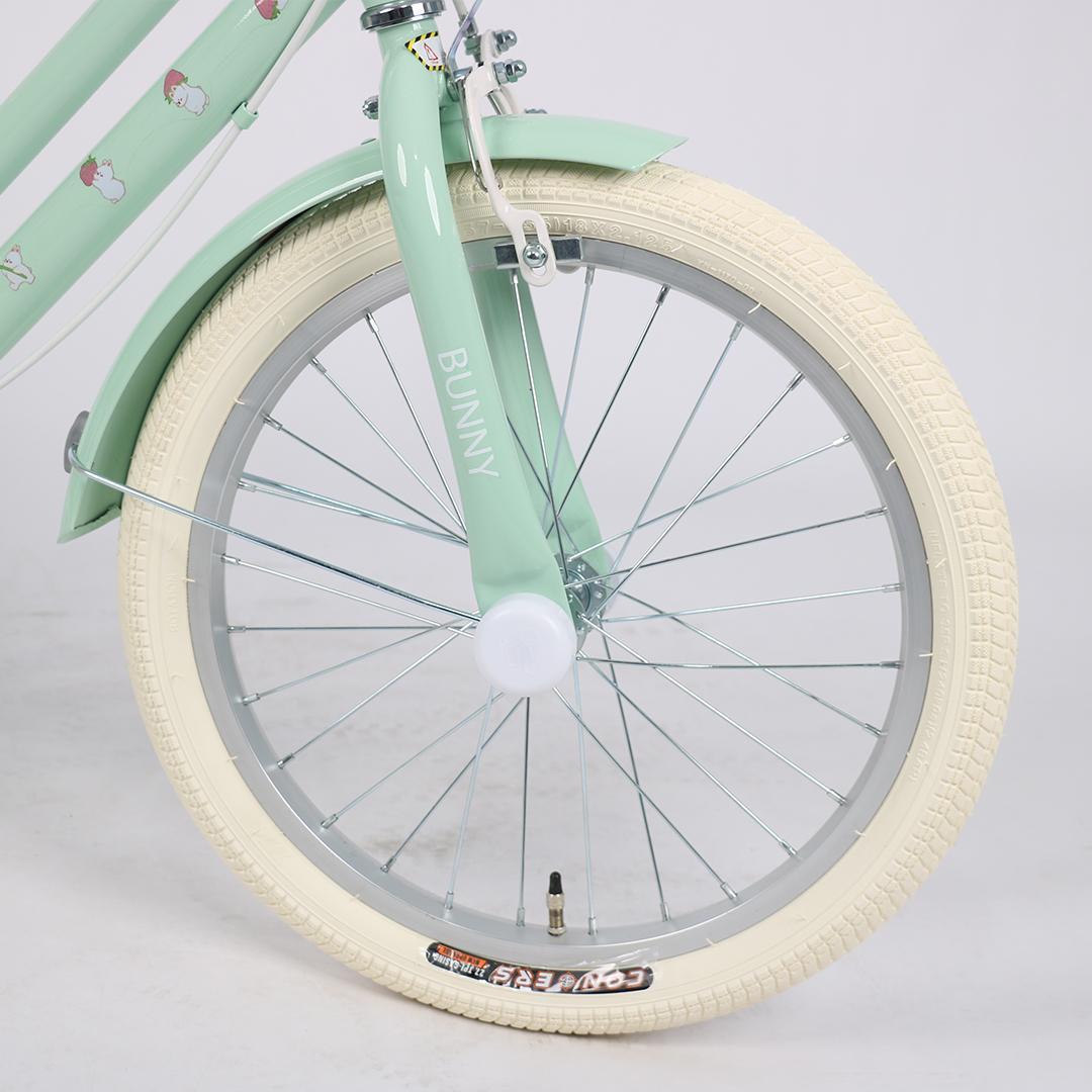 【値下げ中】子供用自転車 BUNNYデザイン 18インチ GREEN