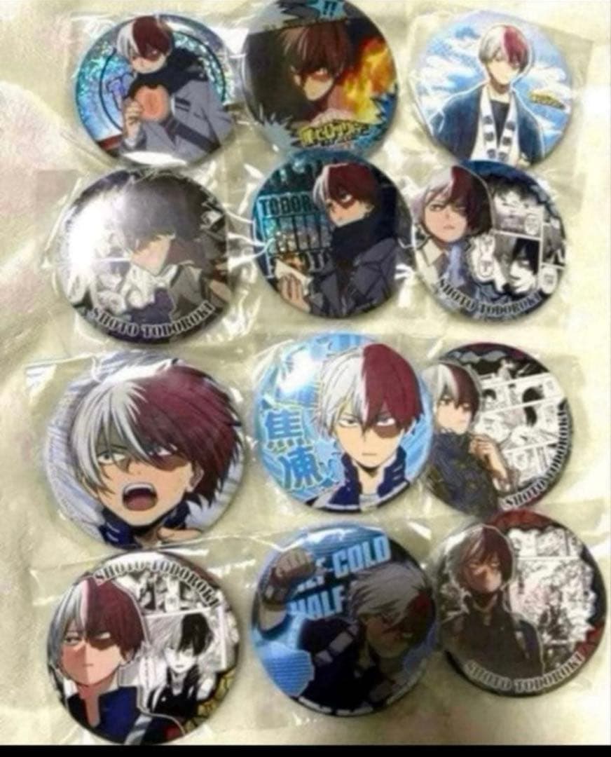 〖100点以上〗僕のヒーローアカデミア ヒロアカ 轟焦凍 缶バッジ まとめ売り