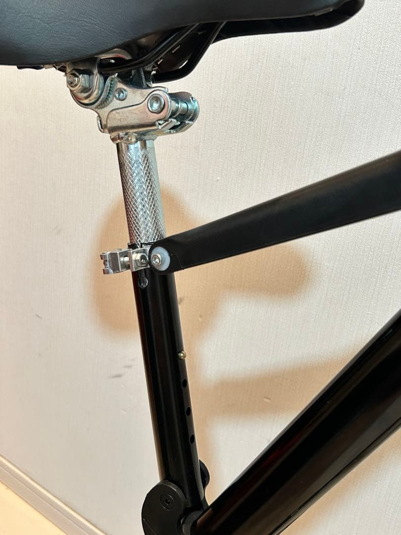 限定タイムセール【新品】超軽量！超簡単！折りたたみ自転車 ブラック ミニベロ
