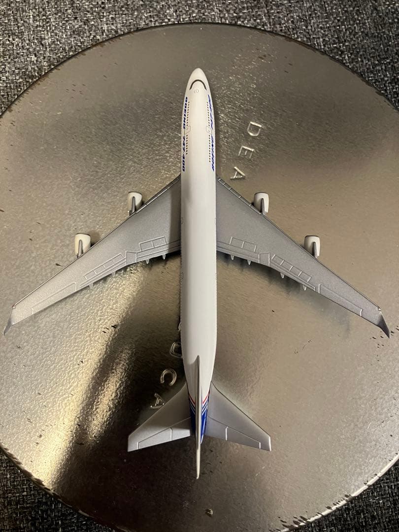 【新品】【絶版】 herpa B747-400 ハウスカラー 1/500