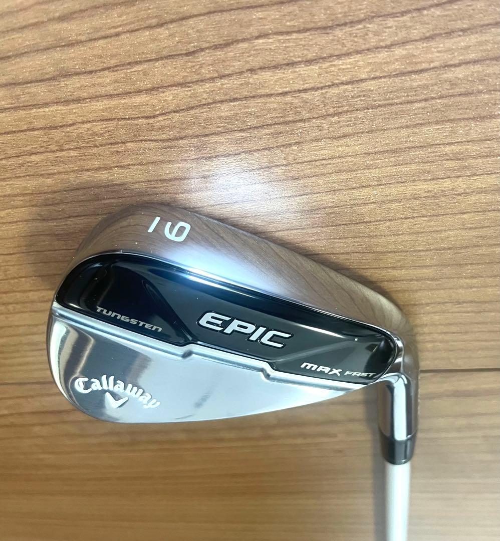 ほぼ新品Callaway Epic Maxファスト アイアン5本レディース保証付
