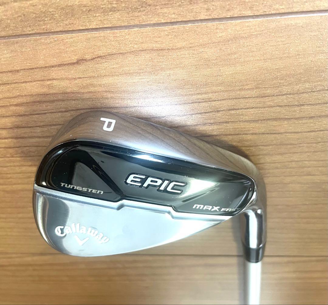 ほぼ新品Callaway Epic Maxファスト アイアン5本レディース保証付