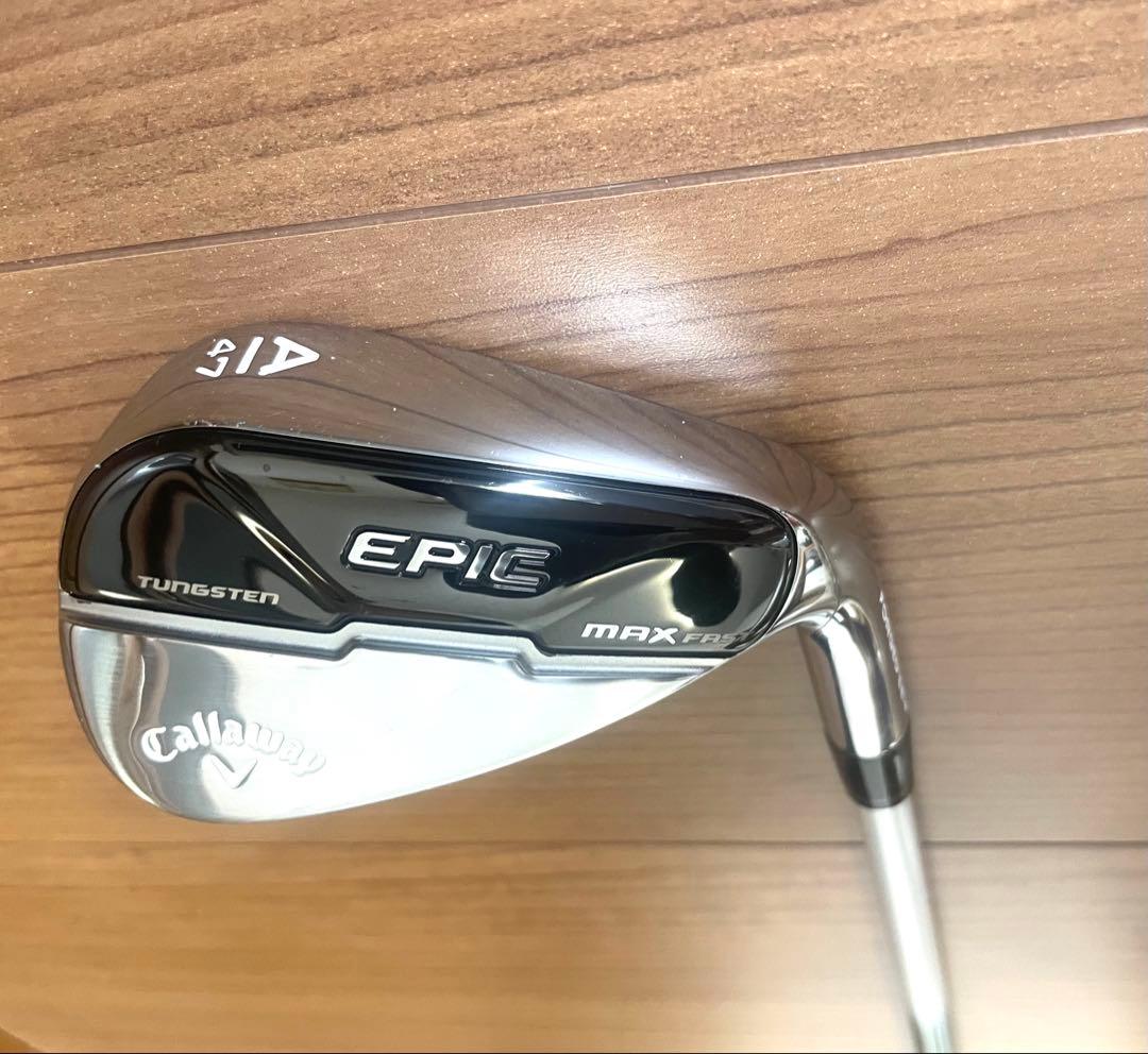 ほぼ新品Callaway Epic Maxファスト アイアン5本レディース保証付