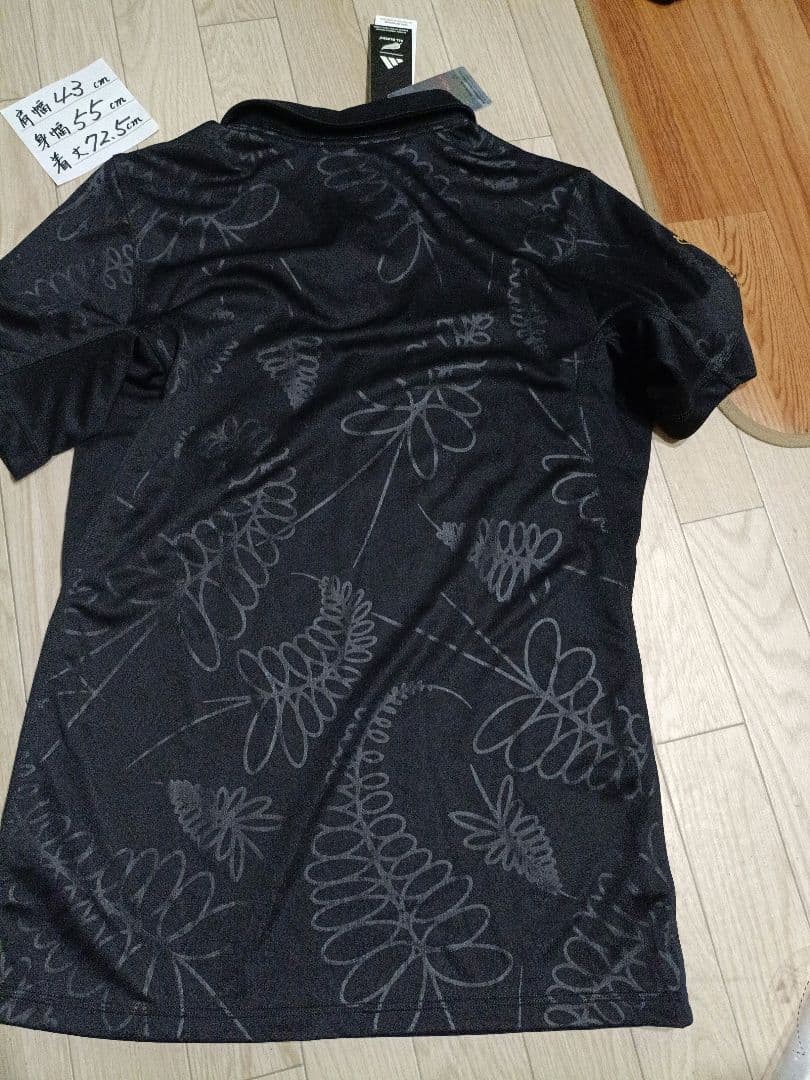 新品タグ付き　アディダス　オールブラックス　adidas　　ポロシャツ