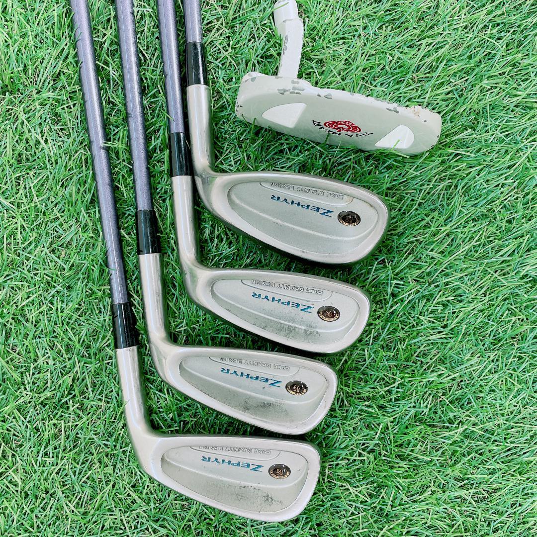 レディース 初心者応援セット ミズノ入り7本 PUMAバッグ付 N2584