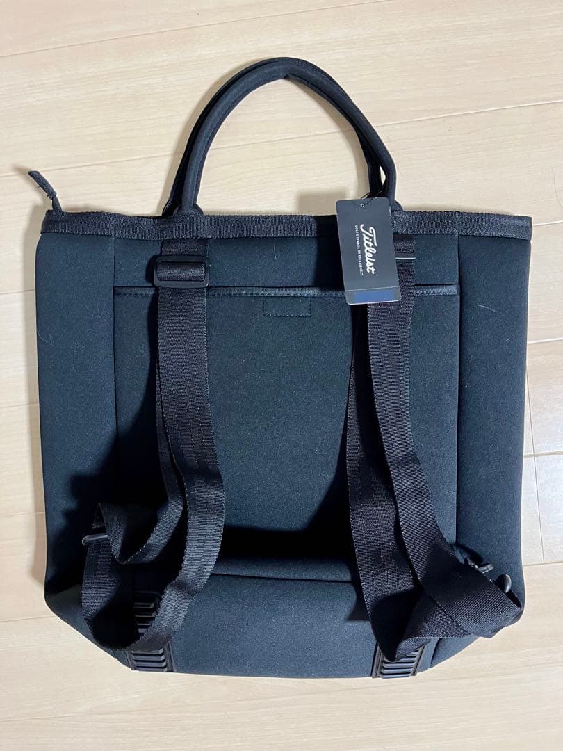 Titleist 2WAY TOTE BAG 黒/青