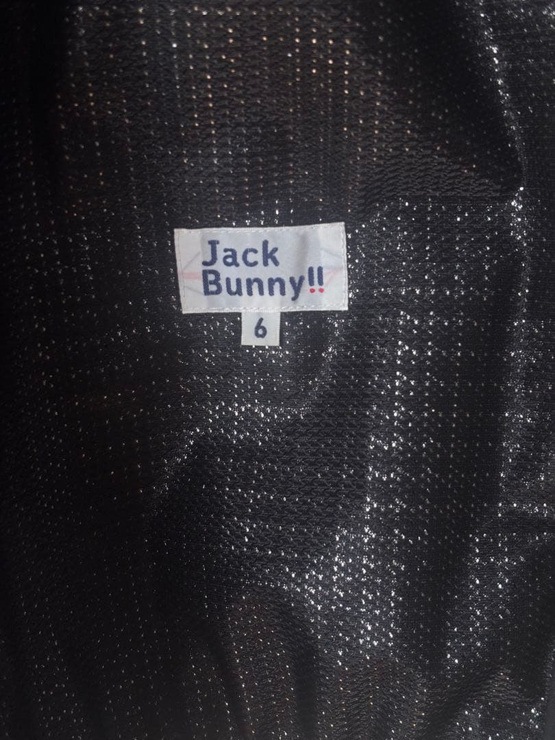 Jack Bunny!! シルバー・ブラックジャケット サイズ6