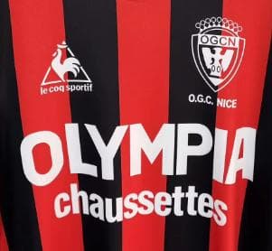 OGCニース ホーム 長袖 レトロ ユニフォーム