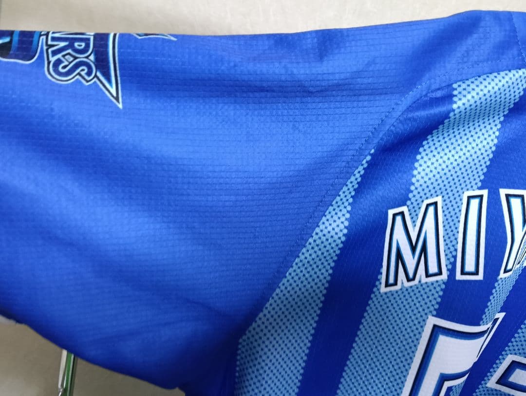 横浜DeNAベイスターズ 宮﨑敏郎 ビジター レプリカハイクオリティユニフォーム