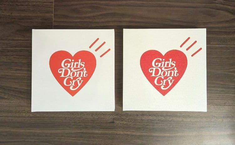 Girls Don't Cry HUMAN MADE シルクスクリーン オレンジ