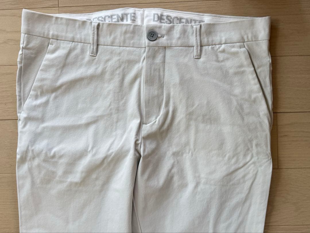 DESCENTE GOLF メンズパンツ 88/XO ホワイト
