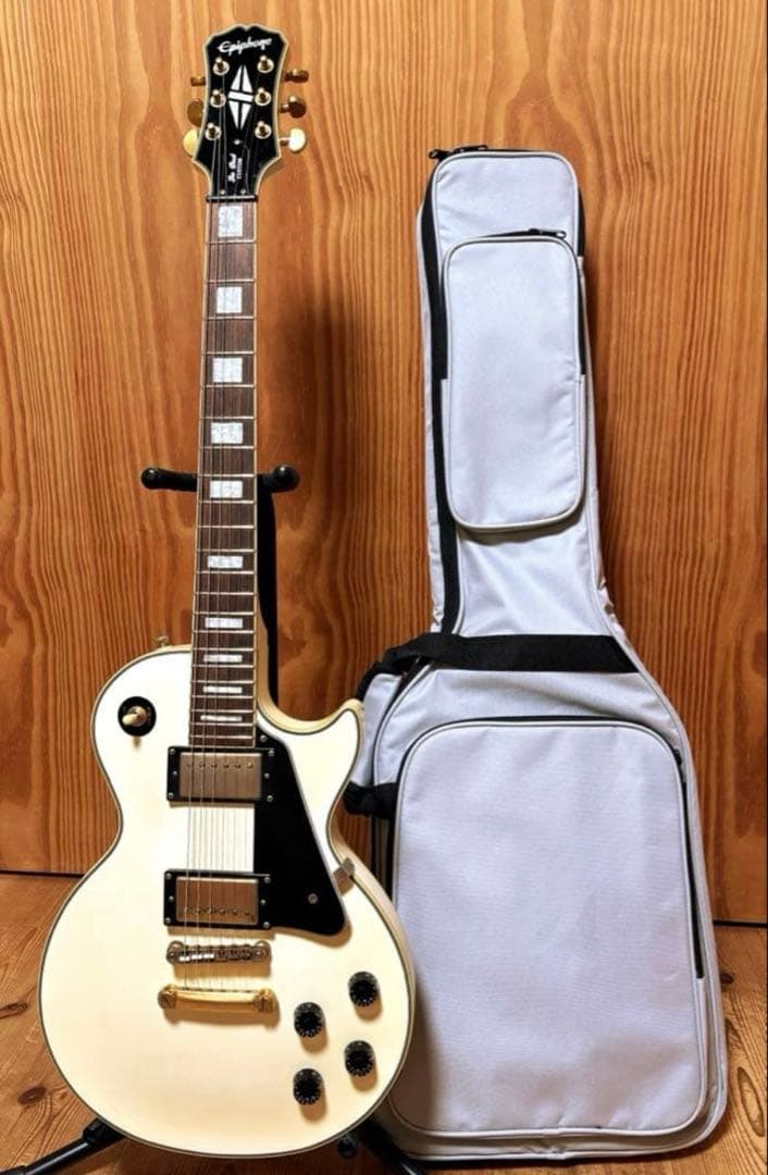 3/29まで限定 Epiphone Les Paul Custom ギグバック付
