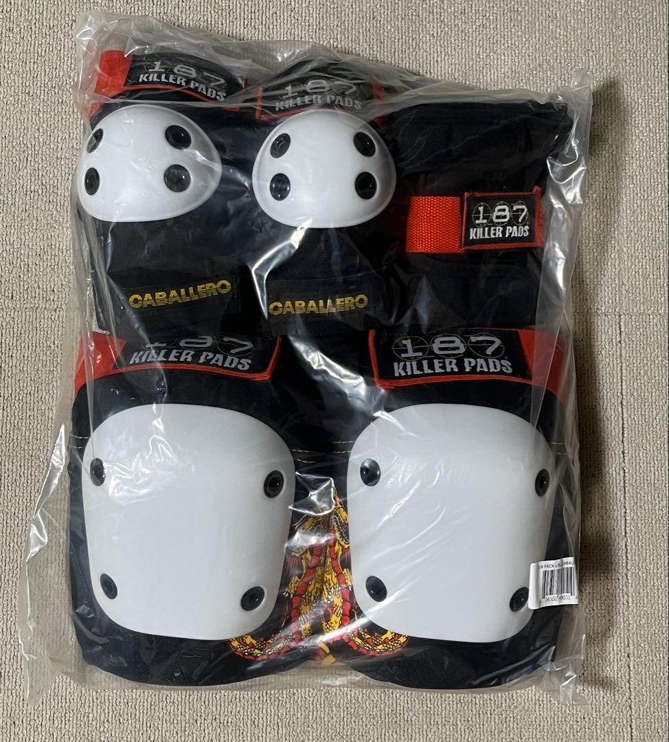 キャバレロ　187 Killer pads プロテクター　パッド　スケボー