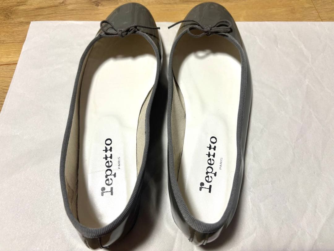 Repetto グレー バレエシューズ　レペット　サンドリオン