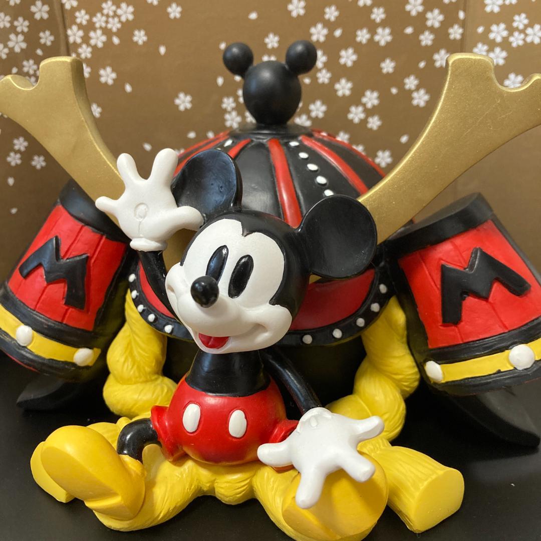 美品　ベルメゾン　五月人形　ディズニー　ミッキーマウス　節句　専用ケース付き