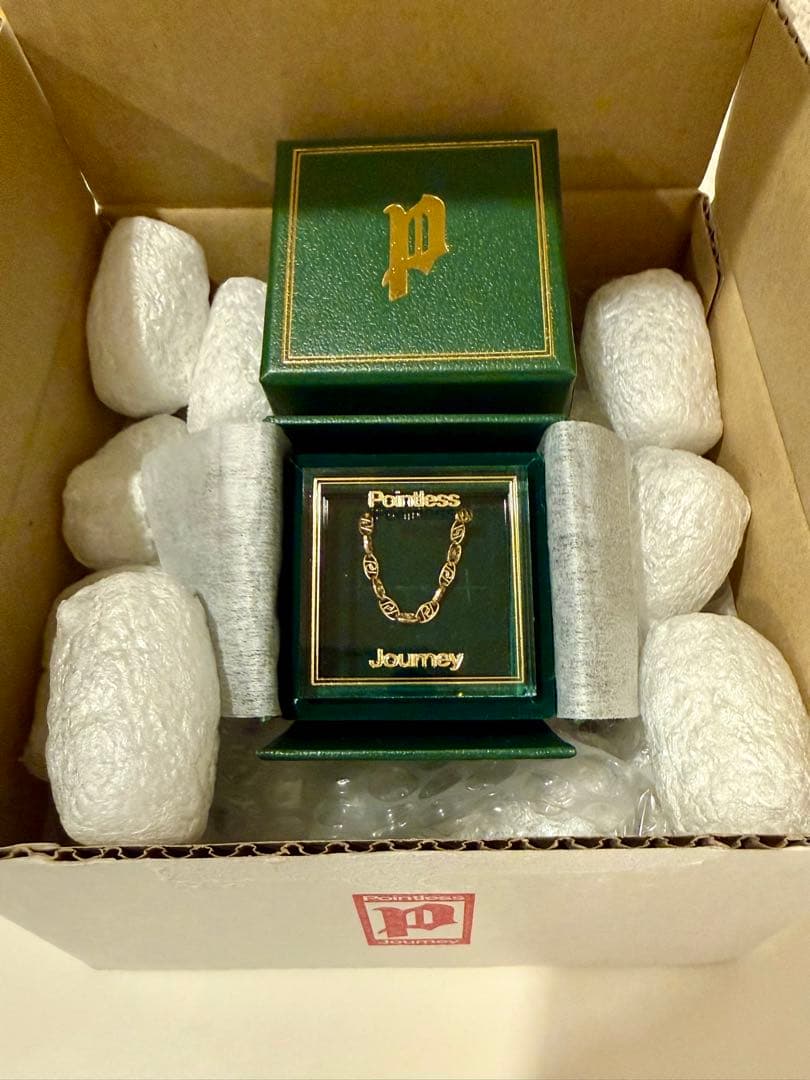 pointless journey CHAIN NECKLACE GOLD 新品