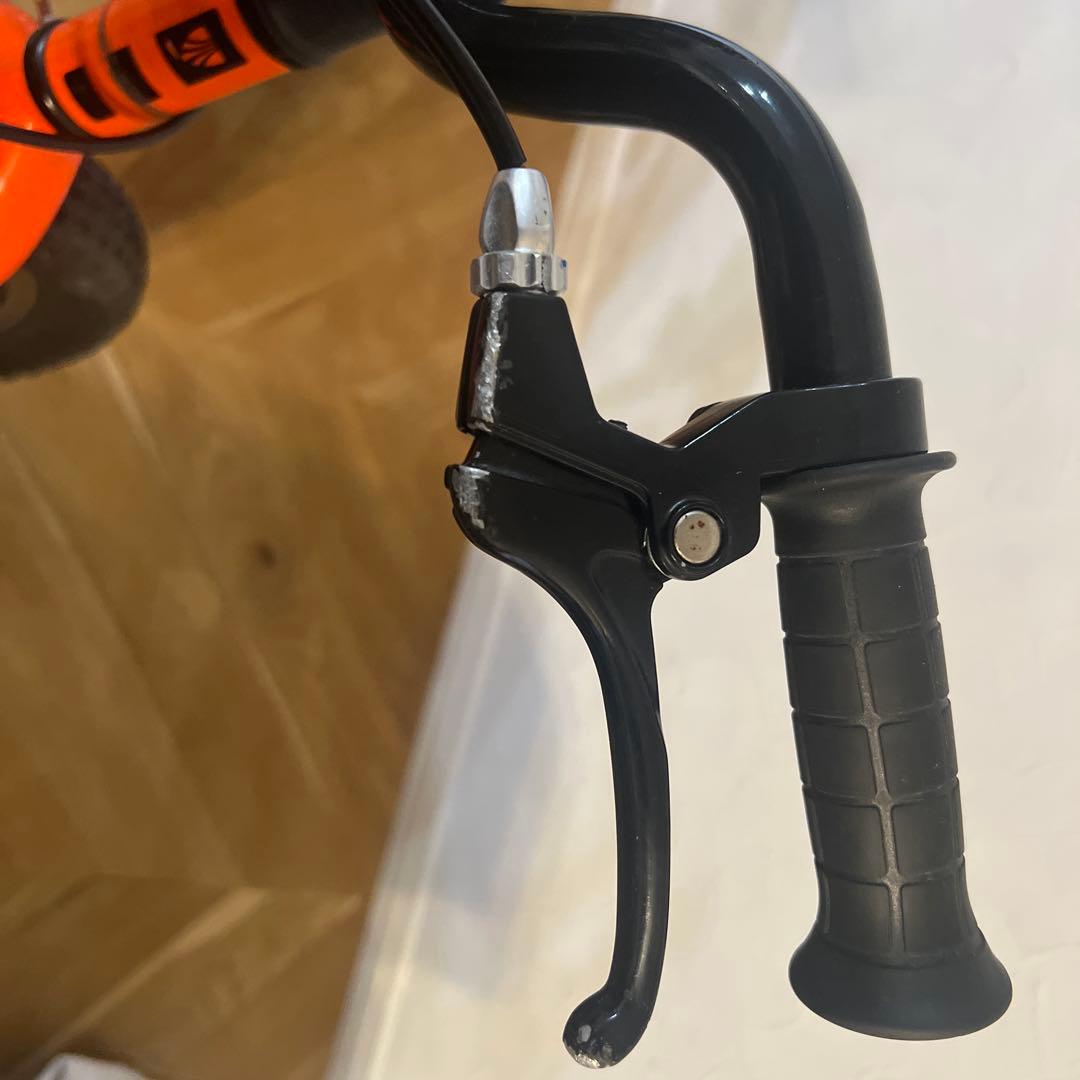 Trek キッズ自転車 オレンジ色 太タイヤ　16インチ 福岡市内手渡し可能な方