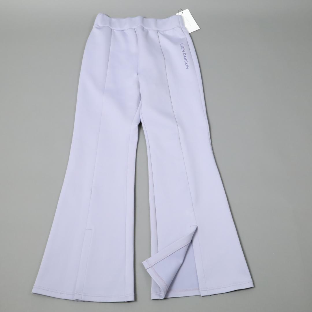 064 新品 DANSKIN ダンスキン スリットフレアパンツ フィットネス L