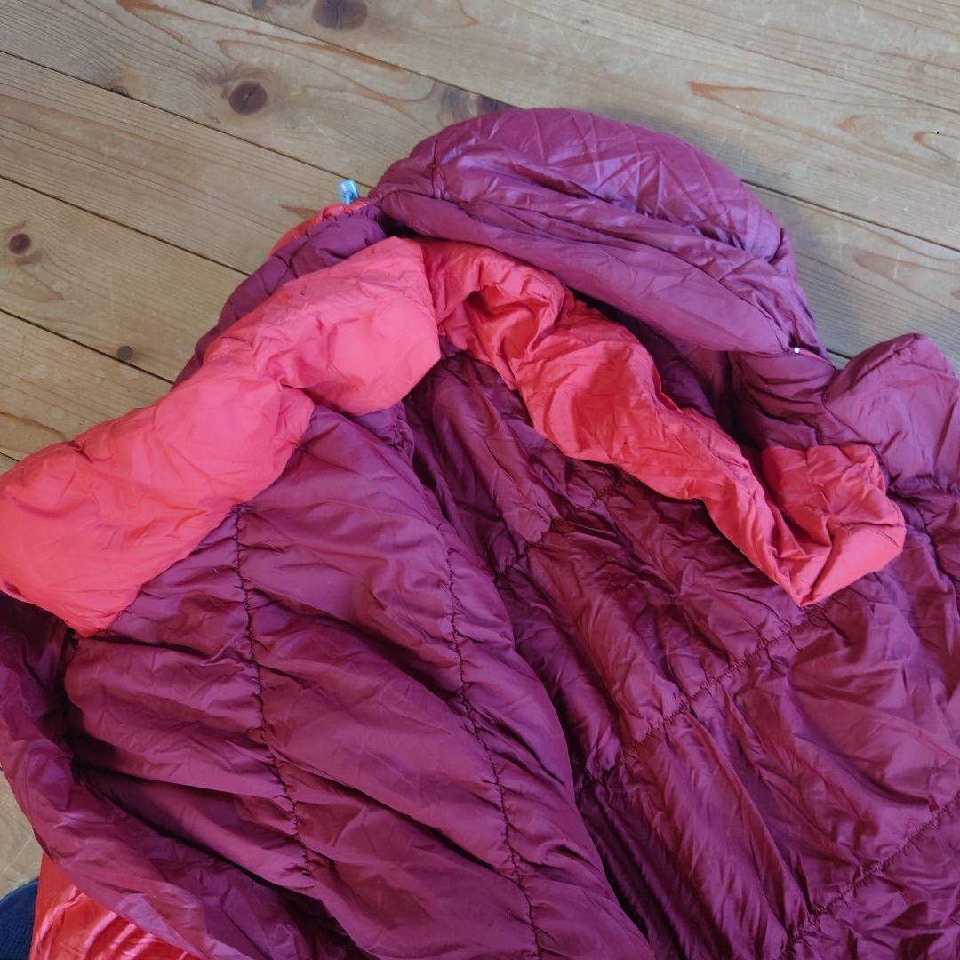 mont-bell Burrow Bag #0 L/zip 限界温度-14℃