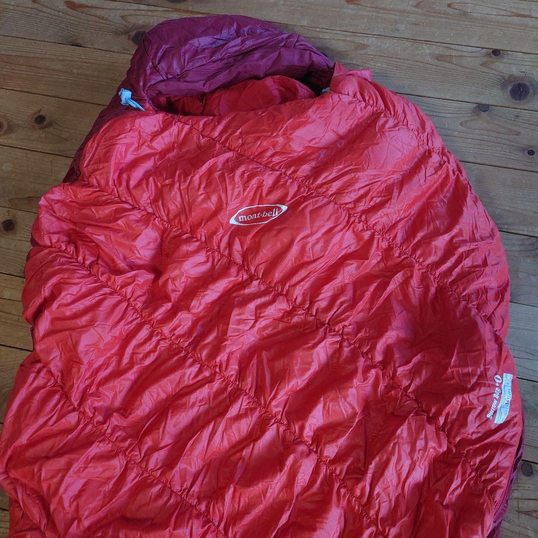 mont-bell Burrow Bag #0 L/zip 限界温度-14℃