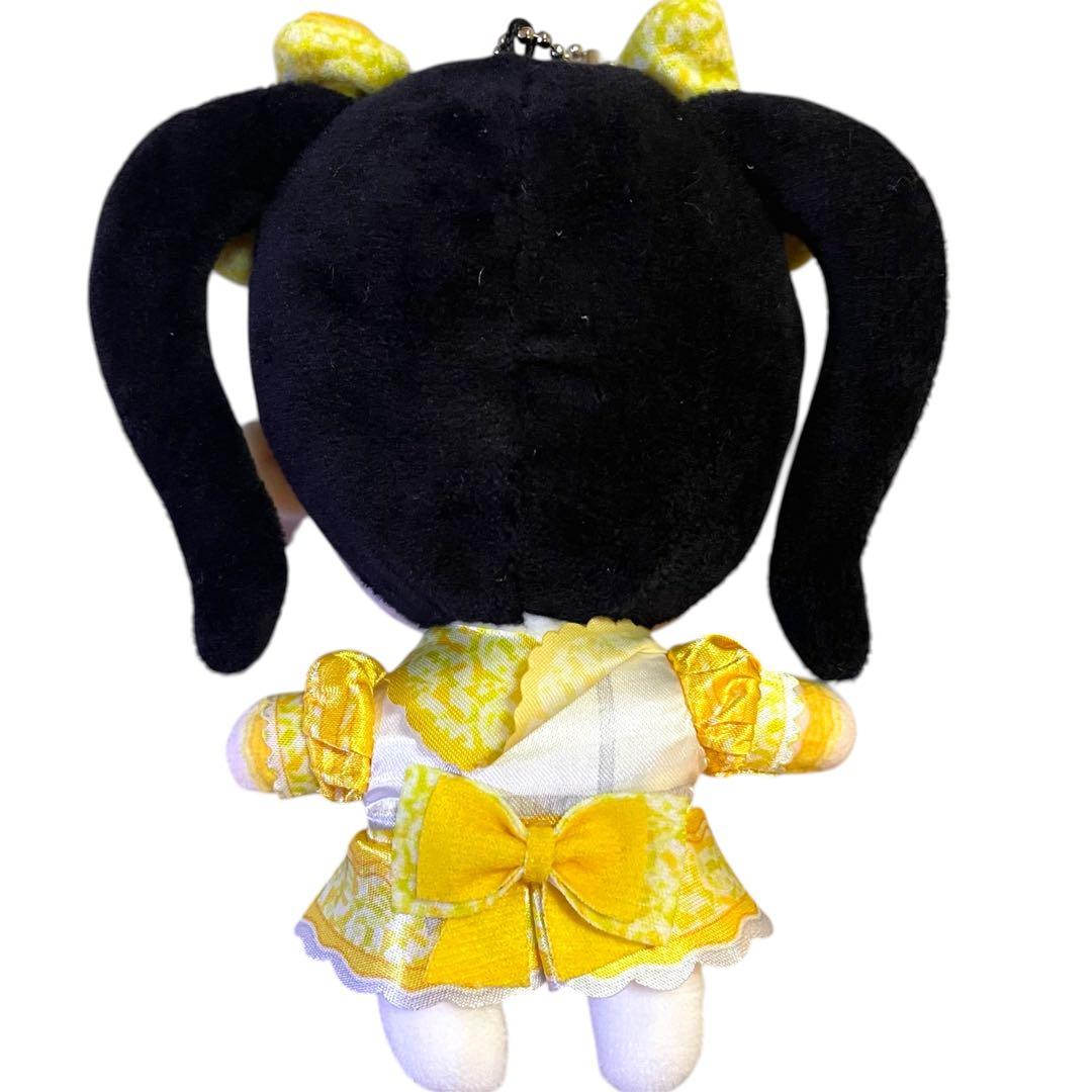 【美品】菅田愛貴　あきちゃん　ぬいぐるみ 超ときめき宣伝部　超とき宣　黄色