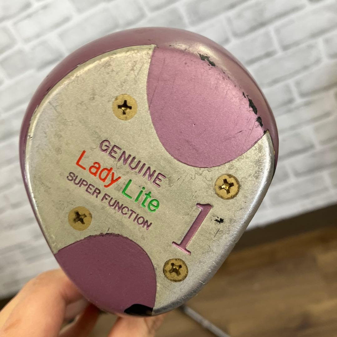 【レディース】ゴルフクラブ 6本セット Genuine Lady Lite