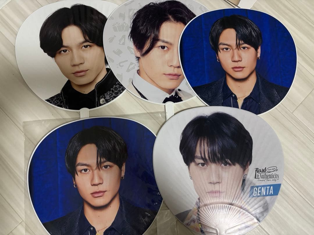 松田元太　うちわ　エロハン　フォトハンガー