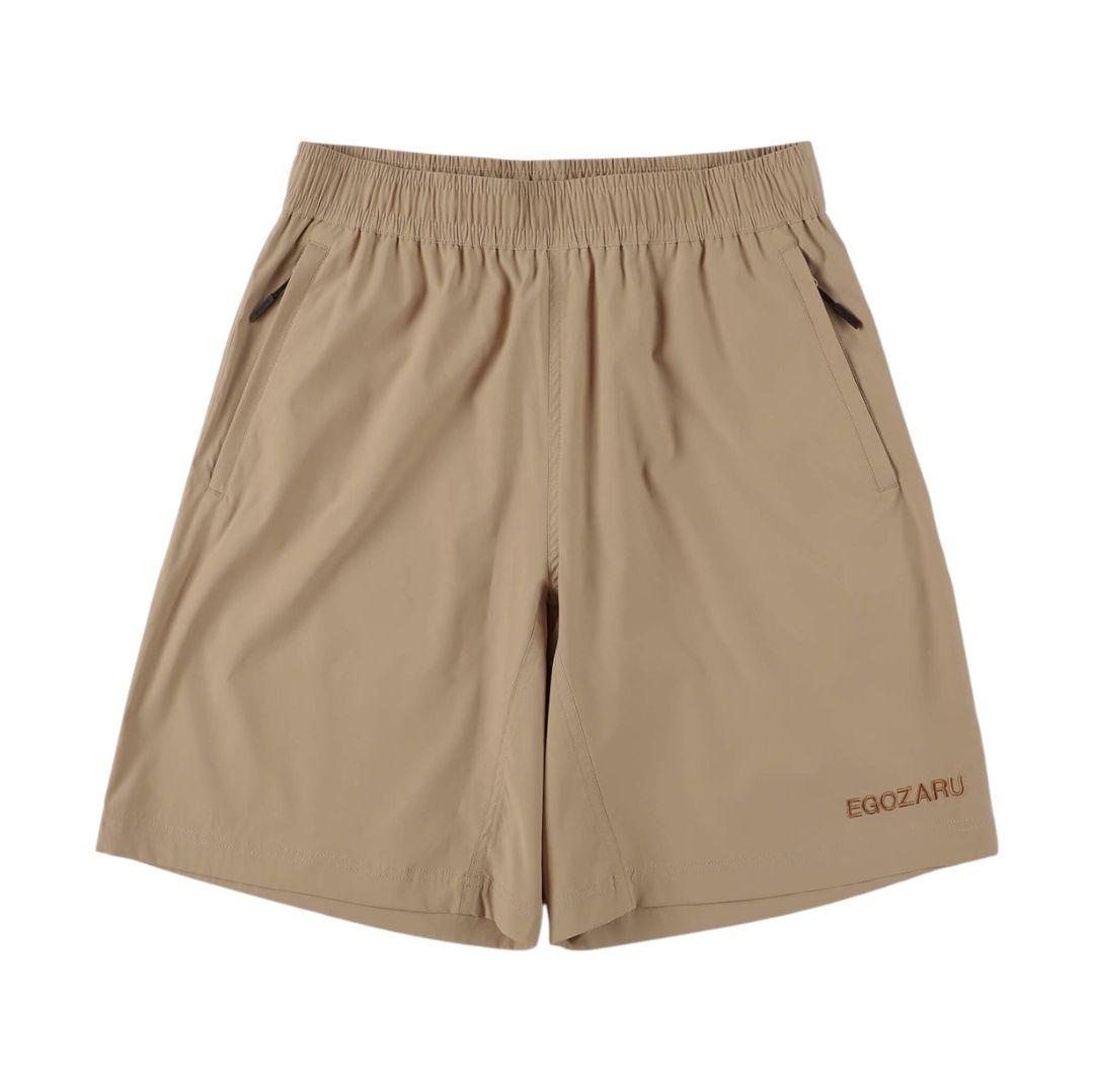 【新品】EGOZARU アウトコートパンツ Mサイズ ベージュ ショートパンツ