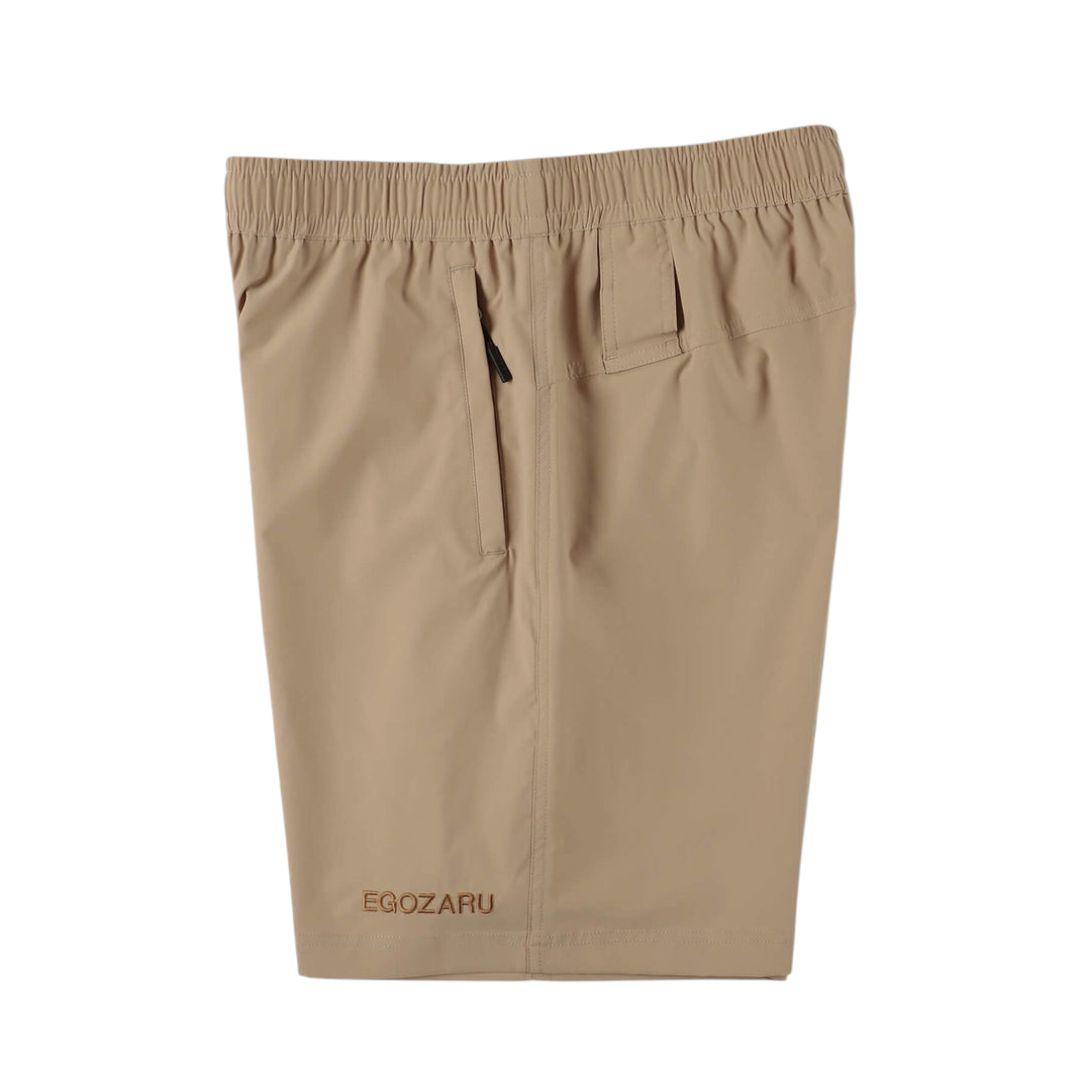 【新品】EGOZARU アウトコートパンツ Mサイズ ベージュ ショートパンツ