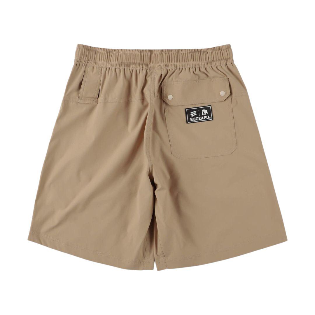 【新品】EGOZARU アウトコートパンツ Mサイズ ベージュ ショートパンツ