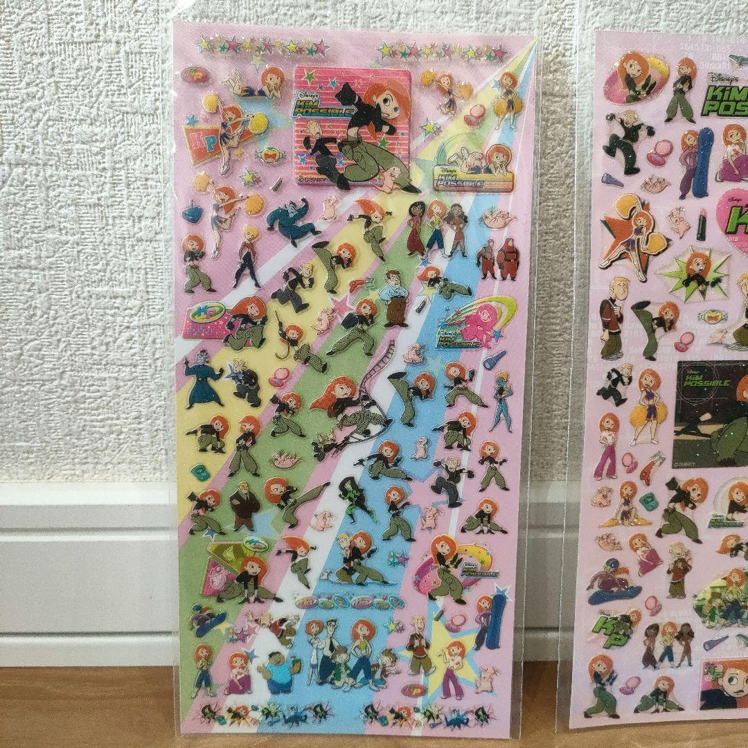 【激レア/新品未開封】キム・ポッシブル ステーショナリー豪華16点セット