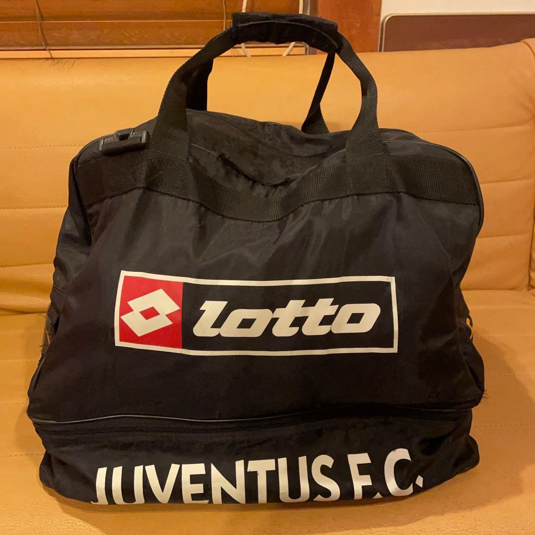 Lotto Juventus F.C. スポーツバッグ ブラック　ボストン