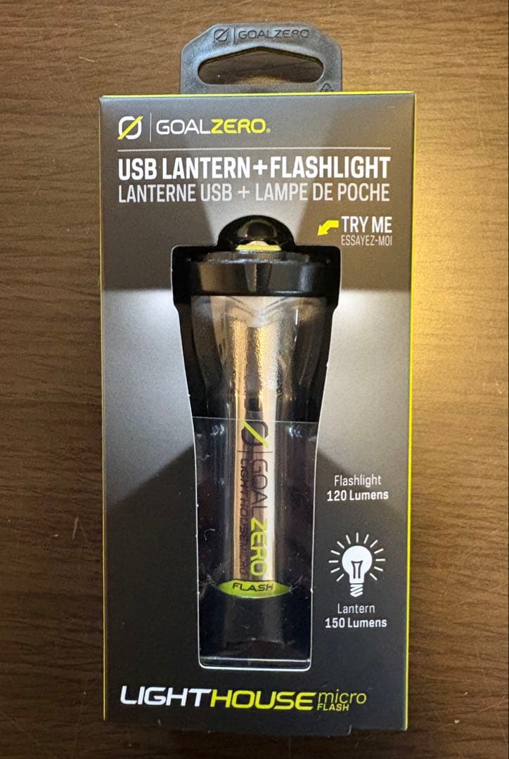 GOAL ZERO LEDランタンMICRO FLASH 希少　レア
