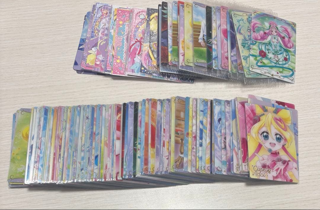 24時間セール　プリキュア　ウエハース　カードグミ　キラトレ　165枚セット