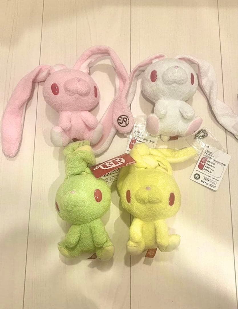 チャックスGP Re:汎用うさぎぬいぐるみ ひとくちサイズ フルコンプ