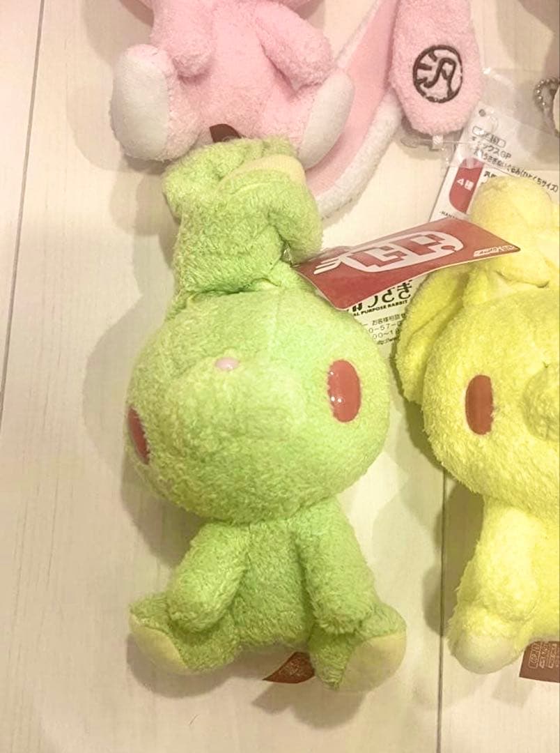 チャックスGP Re:汎用うさぎぬいぐるみ ひとくちサイズ フルコンプ