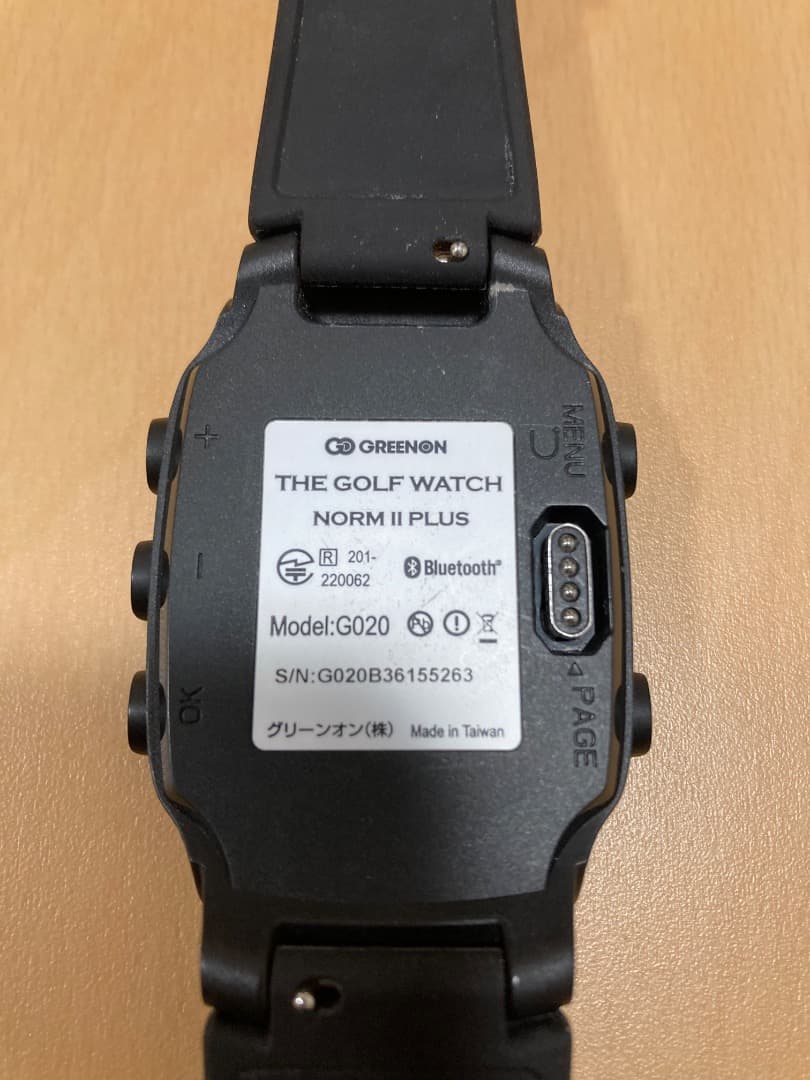NORM II PLUS ゴルフウォッチ GPSナ GN301