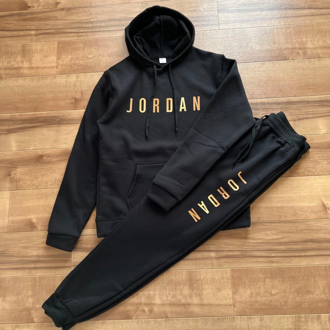 ★上下セットアップ　スウェット　パーカー　NBA 　XL　バスケ　黒　ジャージ