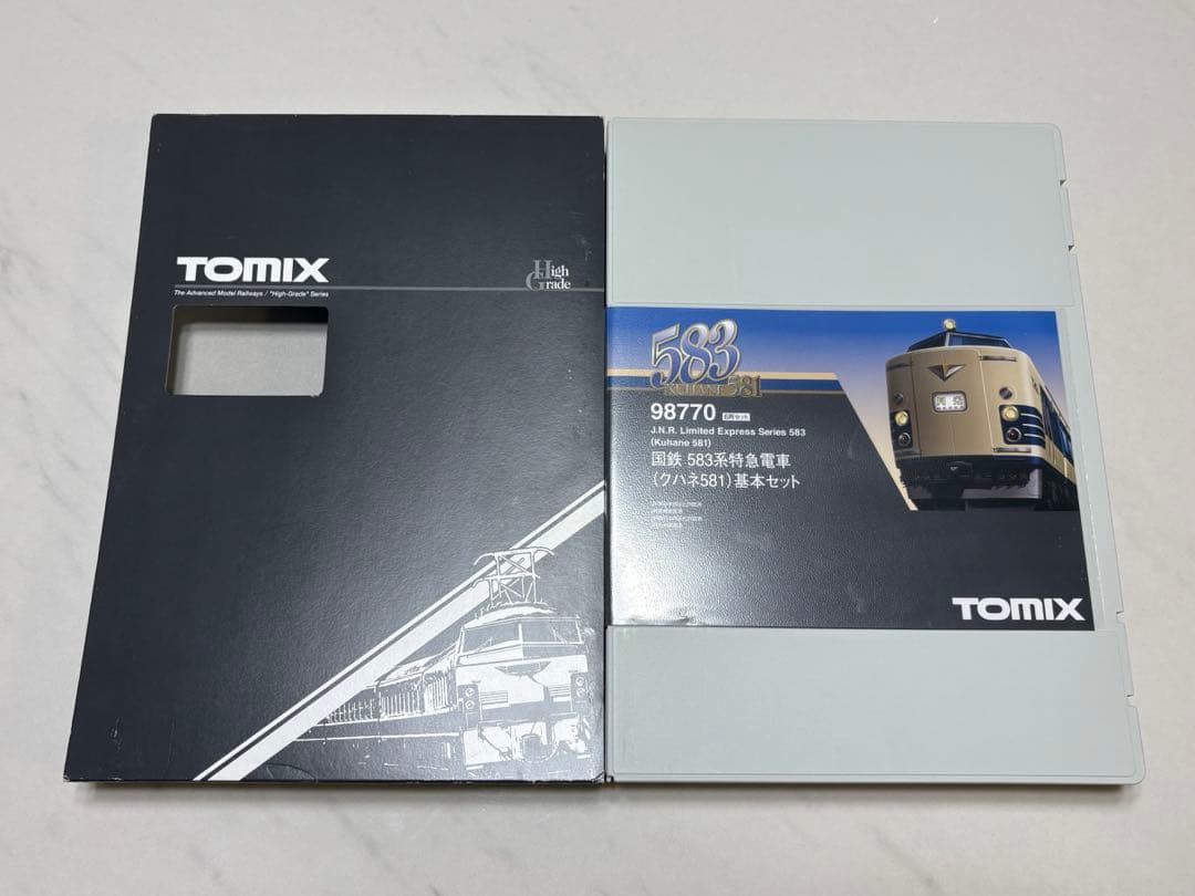 TOMIX 98770 583系特急電車(クハネ581) 12両 室内灯搭載済！