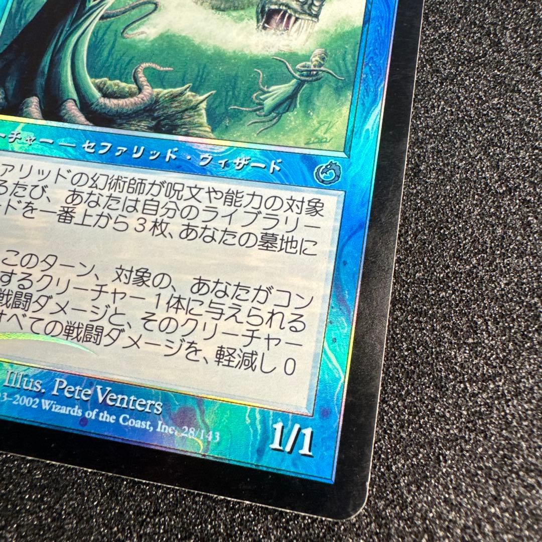 MTG EDH セファリッドの幻術師 foil 日本語 トーメント