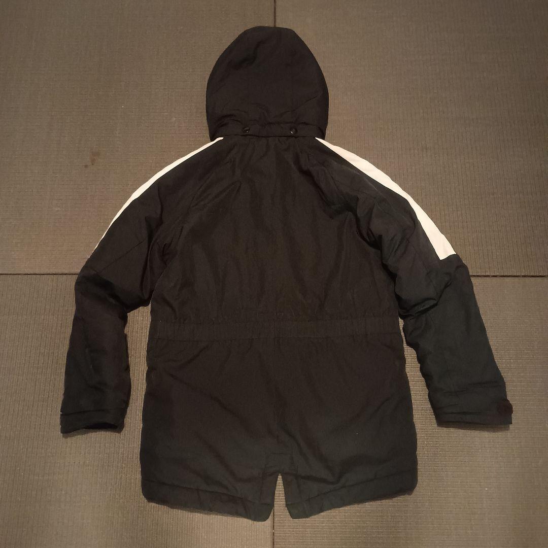 【yo--】かっこいい！【キッズM】Nike フード付きハーフベンチコート